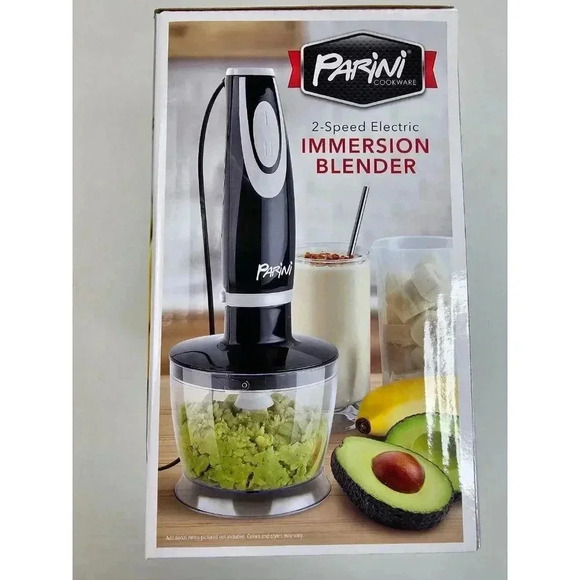 Parini Cookware Immersion Blender 200W Blending Power 2 Speed Electric Blend Mix - Picture 4 of 6